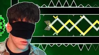 Geometry Dash but I am BLINDFOLDED