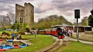 East Wheal Rose Cornish Engine House at Lappa Valley Steam Railway - Tin Mining in Cornwall