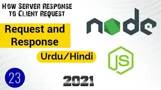 How Server Response to Client Request in Node JS 2021 Urdu/Hindi | Tutorial 23