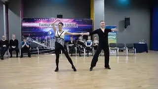 ХАСТЛ, Discofox, Танцующий город 2020,  ДнД Main, финал, slow, Чайка Андрей и Титова Людмила, танец