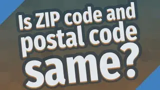 Is ZIP code and postal code same?