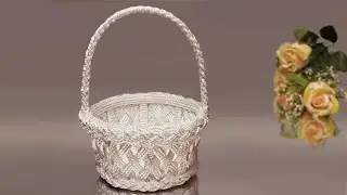 DIY😍I didn’t expect construction ties to be useful when creating a basket
