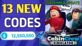 ⚠️NEW⚠️ALL WORKING CODES FOR CABIN CREW SIMULATOR SEPTEMBER  2024! ROBLOX CABIN CREW SIMULATOR CODES