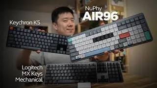 NuPhy Air96 Customizable Low-Profile Keyboard - Unboxing & Comparison