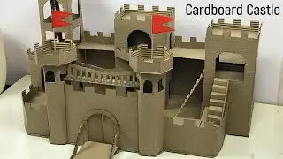 Cardboard castle model making | Cardboard fort making | DIY castle | DIY fort model | DIY project