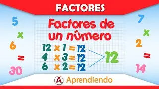 🚀Factores de un Número | Primaria | SÚPER FÁCIL