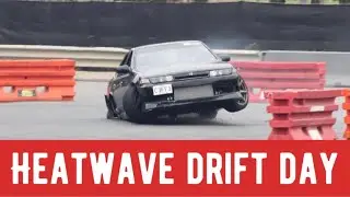 Heatwave drift day at QR Playground