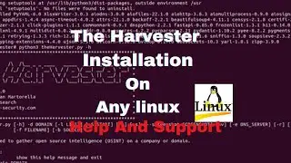 I'll Do The Harvestor Related Gigs On Any Linux