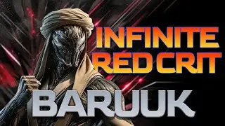 INFINITE RED CRIT BARUUK | Best Baruuk Build | One Shot EVERYTHING In Steel Path!