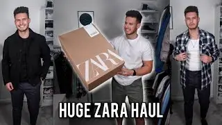 HUGE Zara Men's Clothing Haul & Try-On | Men's Spring Fashion 2021