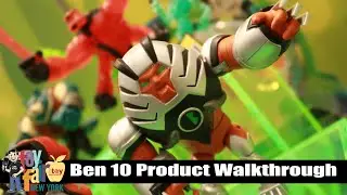 Ben 10 Toy Line Walkthrough | New York Toy Fair 2020