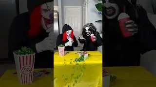 Clown and monster get in trouble 🤡👻 