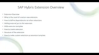 Extensions SAP Hybris | How to create extensions in Hybris | Hybris Tutorials for Beginners Part - 4