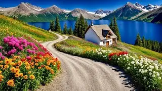 DRIVING IN SWISS  - 9  BEST PLACES  TO VISIT IN SWITZERLAND - 4K   (10)