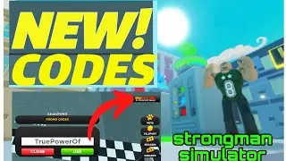 *NEW* ALL WORKING CODES FOR Strongman Simulator IN MARCH 2024! ROBLOX Strongman Simulator CODES