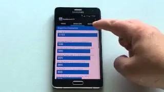 Samsung Note Edge speed test