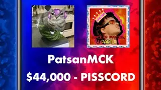 Cube Rebels | PatsanMCK | $44,000 - PISSCORD | 82.82% - 20 Miss - SS 331.45pp