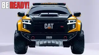 Finally! NEW 2025 Caterpillar Pickup UNVEILED - You Won't Believe It's POWER! (Full Review)