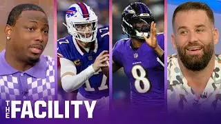 Is Josh Allen or Lamar Jackson more trustworthy in Ravens-Bills Week 4 battle? | NFL | THE FACILITY