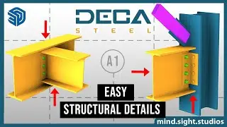 DECAsteel Beginner's Guide (Part 2): Efficient Structural Steel Elements in SketchUp