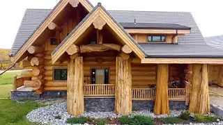 How Modern-Day Raw Log Homes Are Built | The Henry Ford’s Innovation Nation