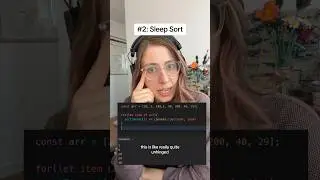 Unhinged sorting algorithms 😵‍💫 
