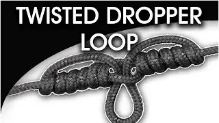 Лучшие рыболовные узлы 👍. Twisted Dropper Loop.