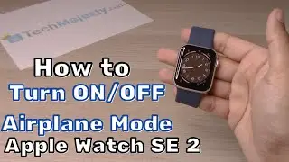 How To Turn ON/OFF Airplane Mode On Apple Watch SE 2 (Enable/Disable)