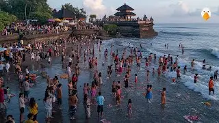 Tanah Lot Temple, Bali🇮🇩 The Most Photographed Temple in Bali (4K HDR)