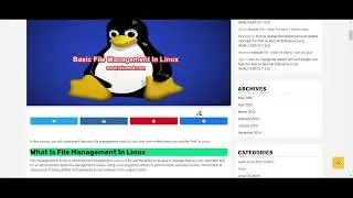 How To Search For Files and Directories On a Linux System - Basic File Management Tool (MODULE 4.1D)