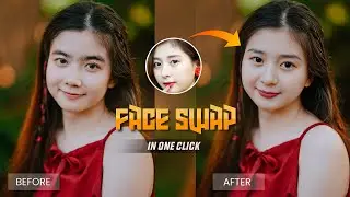 🔥Face Swap In Just One Click | Face Change Photo Editing 2024