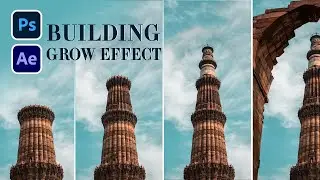 How to Create a Building Growing Animation in After Effects | Step By Step Tutorial