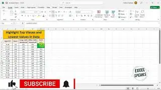 Excel Tips and Tricks | How to Highlight, Highest and Lowest Value in Excel | 