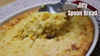 Jiffy Cheesy Spoon Bread | MOLCS Easy Recipes