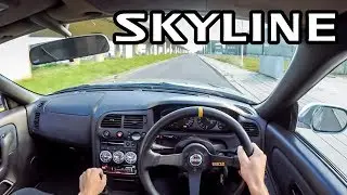 650HP Nissan Skyline POV Test Drive (RB25DET)