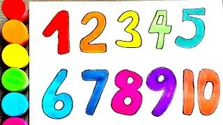 Best Learn Numbers and Colors for Kids | Preschool Learning Video