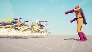 NEW SAITAMA ONE PUNCH MAN vs 500 SUPER PEASANT Totally Accurate Battle Simulator