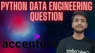 Solve Python Data Engineer Question of Accenture Interview