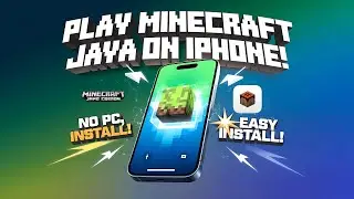 How to Play Minecraft Java Edition on iOS | Install PojavLauncher iOS on iPhone & iPad without PC