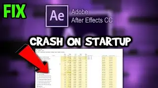 Adobe After Effects – How to Fix Crash on Startup – Complete Tutorial