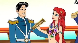 The Little Mermaid Episode 10 | Iceberg Magic | Princess Stories & Fairy Tales