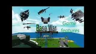 Base Wars: The Land - The game features (Roblox Games Design/Demonstration)