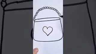 Рисуем👜Сумочку для🥰Девочек