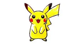 HOW TO DRAW A POKEMON WITH A PENCIL IN STAGES 🎨😵✏️