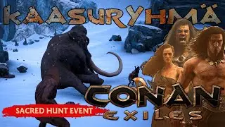 Conan Exiles - Selviytymispeli kaasuryhmän kanssa, osa 20: Jhebbal Sag Sacred Hunt - kommandona! v2