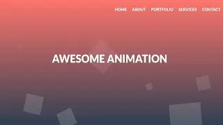 Animated Background HTML CSS | CSS Animation Examples