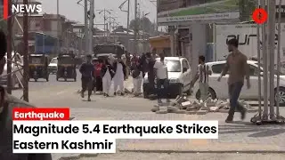 Magnitude 5.4 Earthquake Strikes Eastern Kashmir; Tremors Felt In Delhi; This Is How Locals Reacted