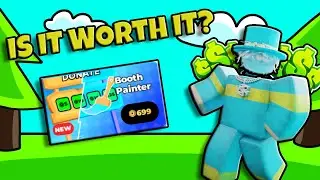 Is The BOOTH PAINTER Pass Worth It In PLS DONATE?