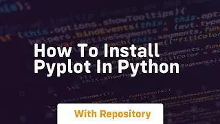 how to install pyplot in python