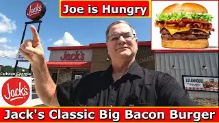 Jack's Classic Big Bacon Burger Review * Jack's Family Restaurant * Joe is Hungry 🥓🍅🧀🍔